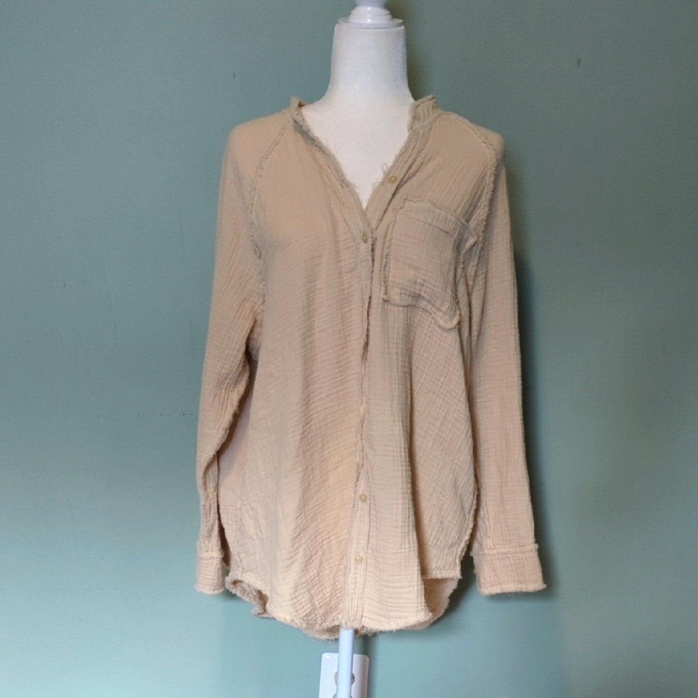 Aerie Oversized Button Down Shirt